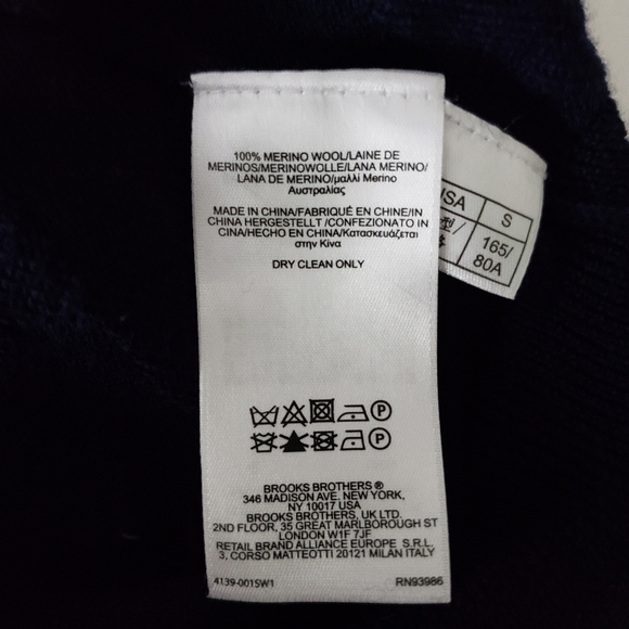 Brooks Brothers 100% Merino Wool Cardigan - Picture 7 of 7